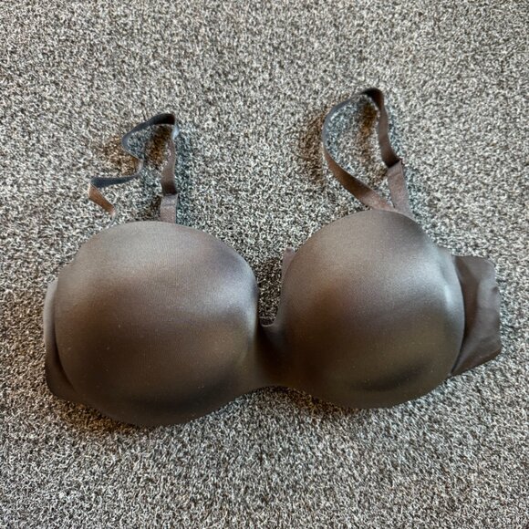WARNERS black multiway padded  bra with lift Size 36B EUC - Picture 2 of 4